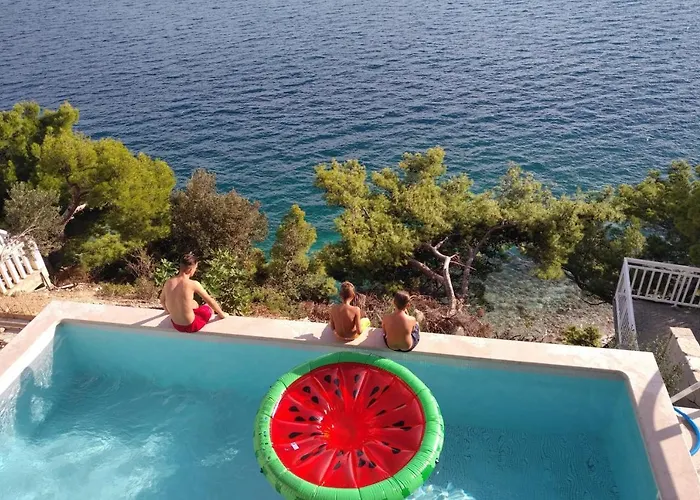 빌라 Beachfront - Private Heated Pool *