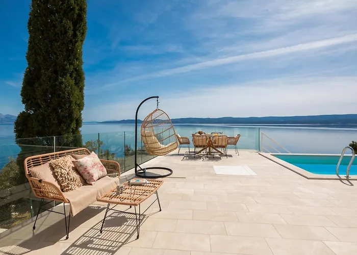 别墅 Beachfront - Private Heated Pool
